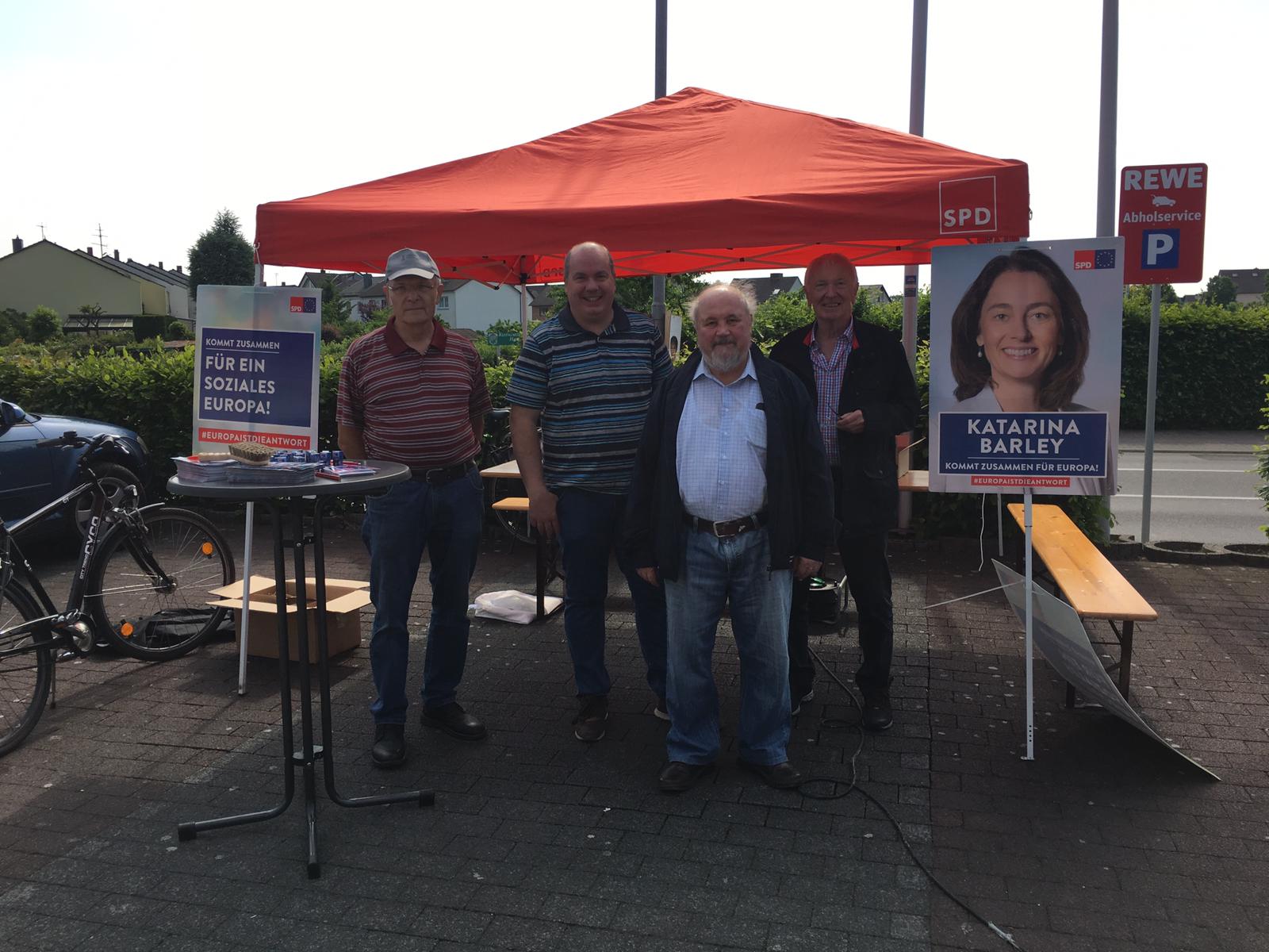 Info Stand Hainstadt