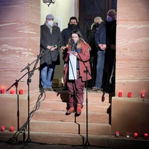 Eine aus Kiew geflüchtete junge Frau schildert ihre schrecklichen Erlebnisse